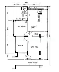 Blk 127 Hougang Avenue 1 (Hougang), HDB 3 Rooms #566310981